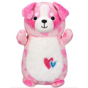 Squishmallow 14 Inch Hugmee Pink Australian Shepherd with Heart Embroidery
